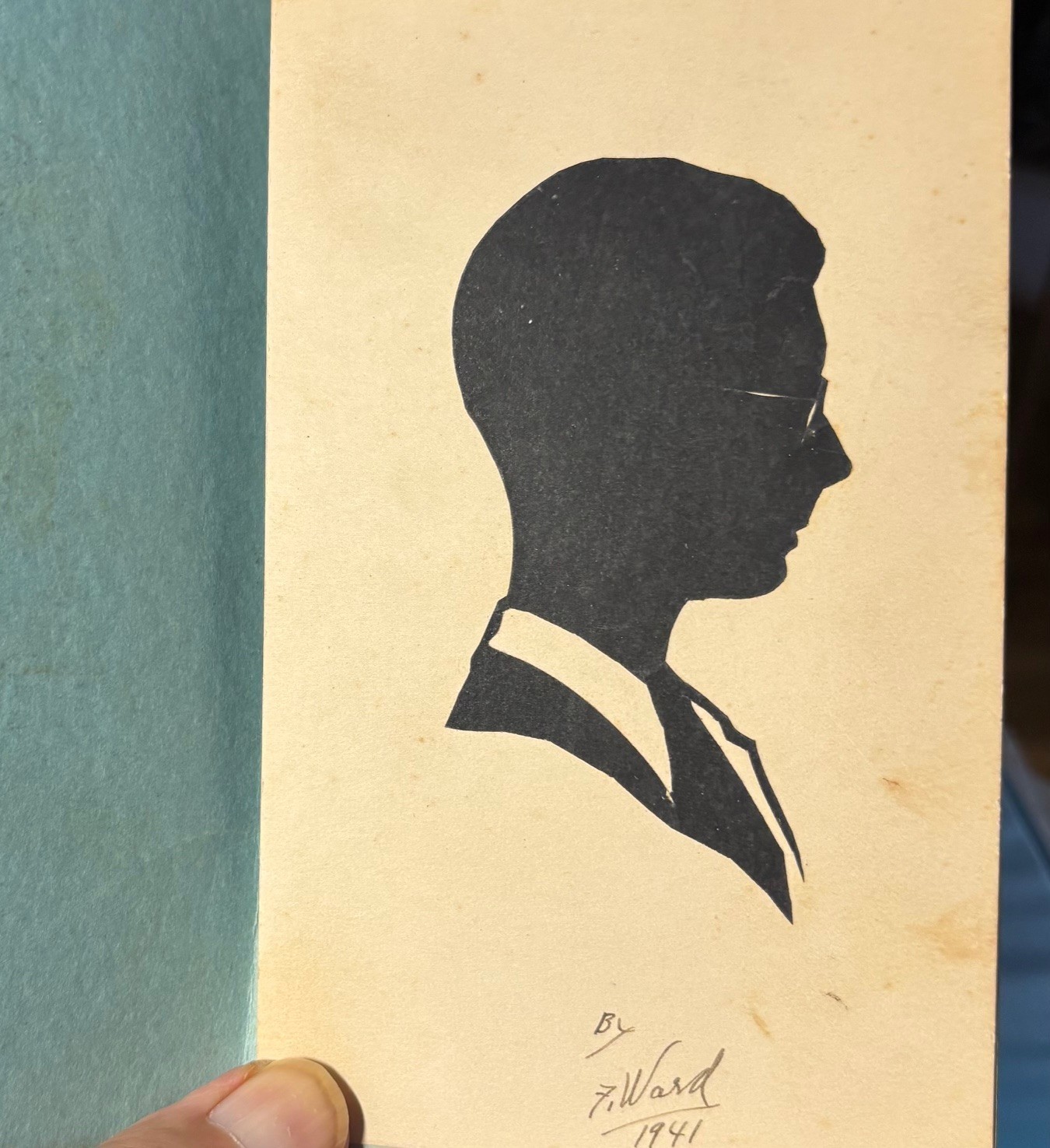 Vintage 1941 Marine Studios Marineland Florida Souvenir Silhouette