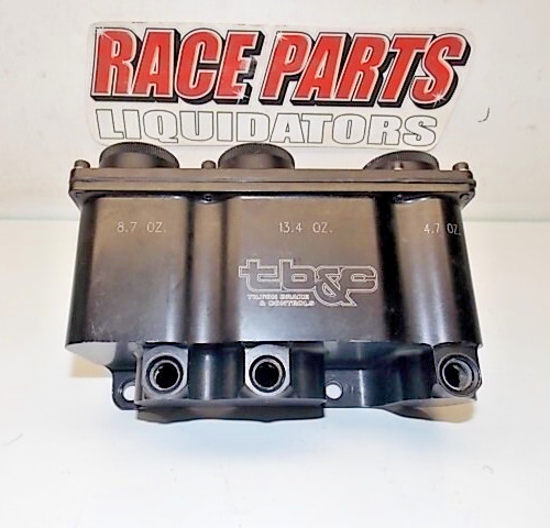 Tilton Billet Alum 3 Chamber Brake And Clutch Fluid Reservoir race car 061725-10