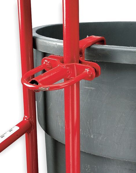 Dayton 6W853 Chime Jaw Drum Truck,800 Lb