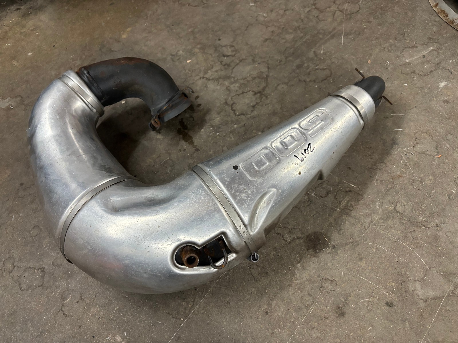 Arctic Cat ZR 6000 XF M Gauge OEM Exhaust expansion pipe Norseman 2018-2023