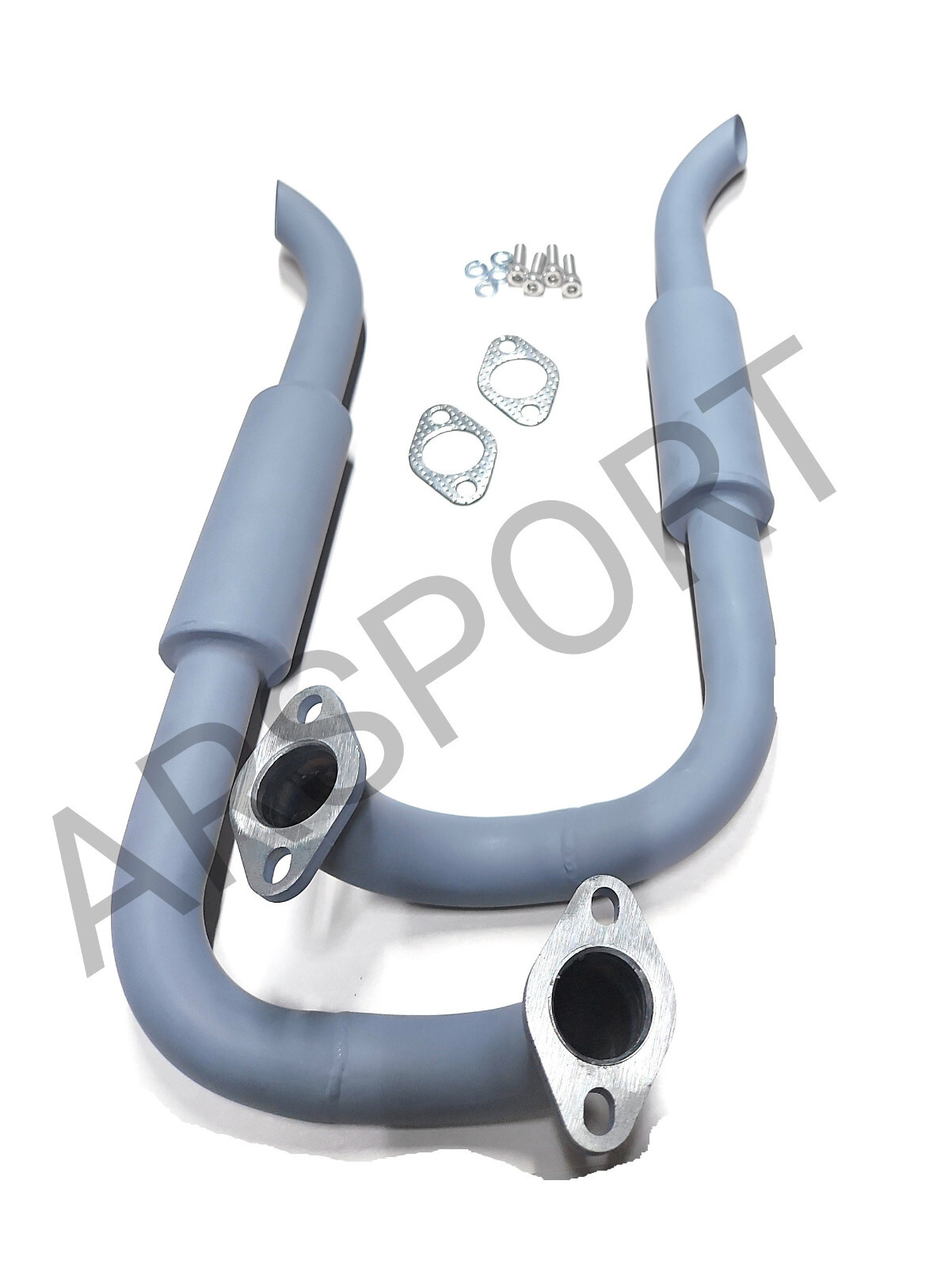 Exhaust pipes mufflers For Predator 670cc V-Twin, Small tractors Exhaust.