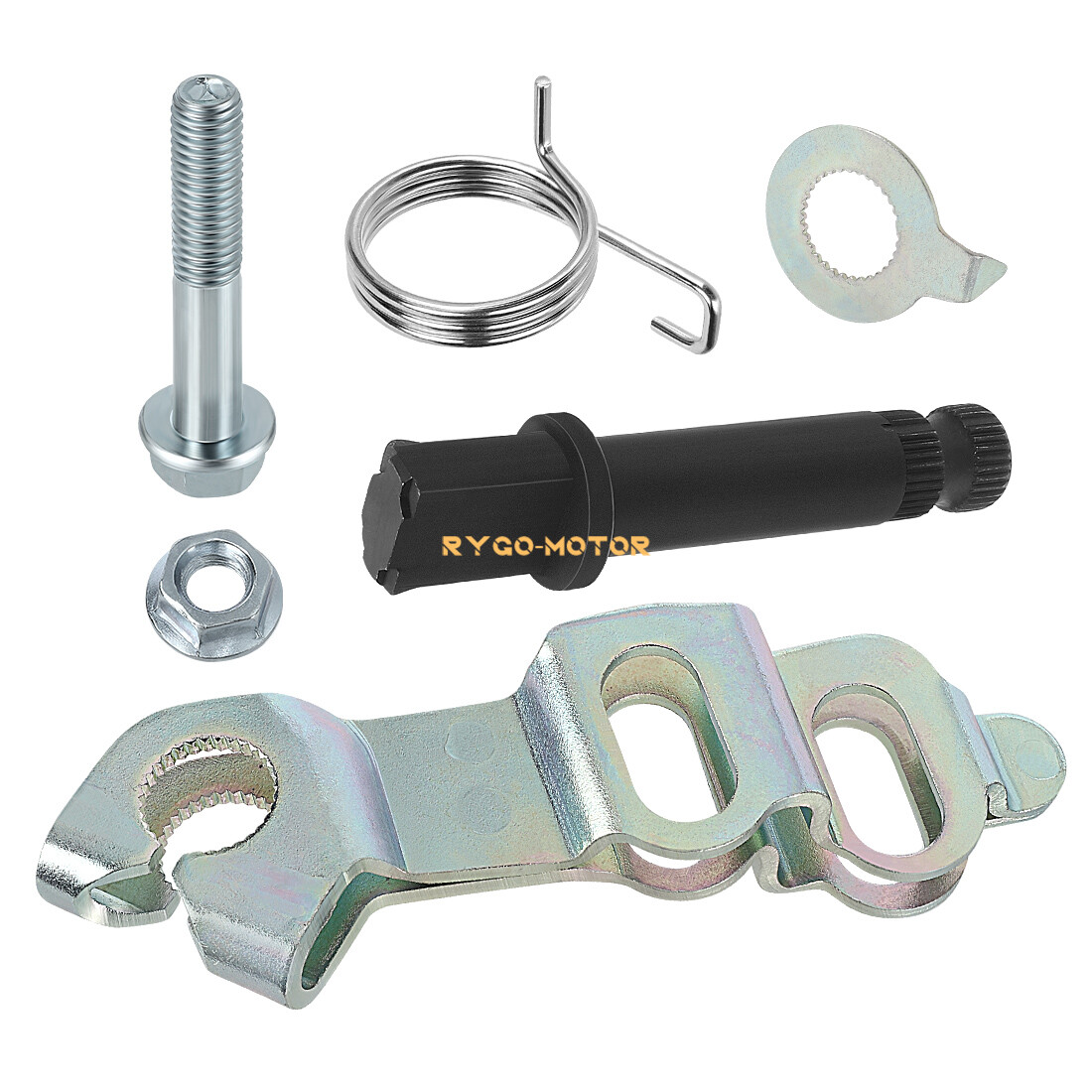 Rear Drum Brake Arm Rocker Cam W/Spring Kit For Honda Rancher 420 TRX420 2014-24