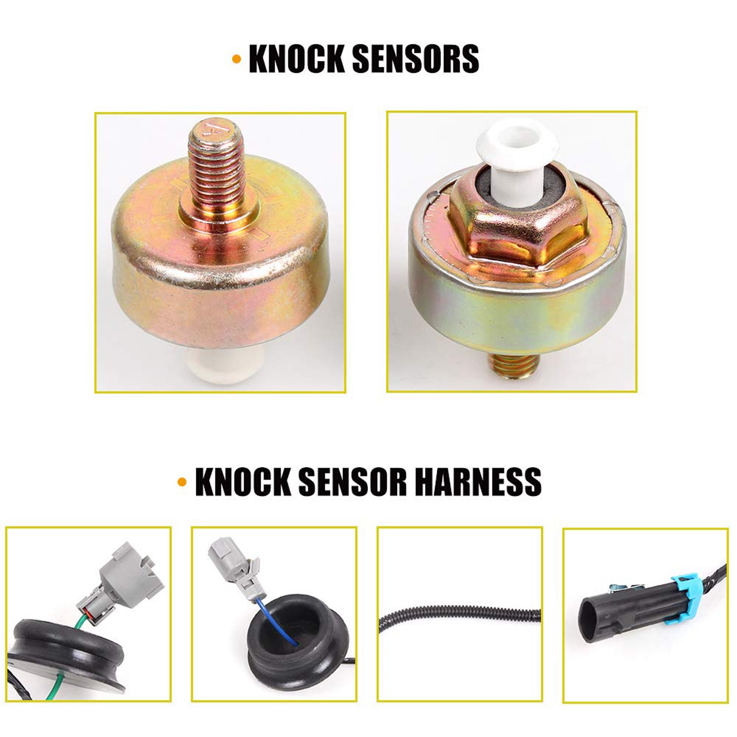 New Knock Sensor Kit for Chevy Avalanche Express Van Suburban SaVana Yukon GMC