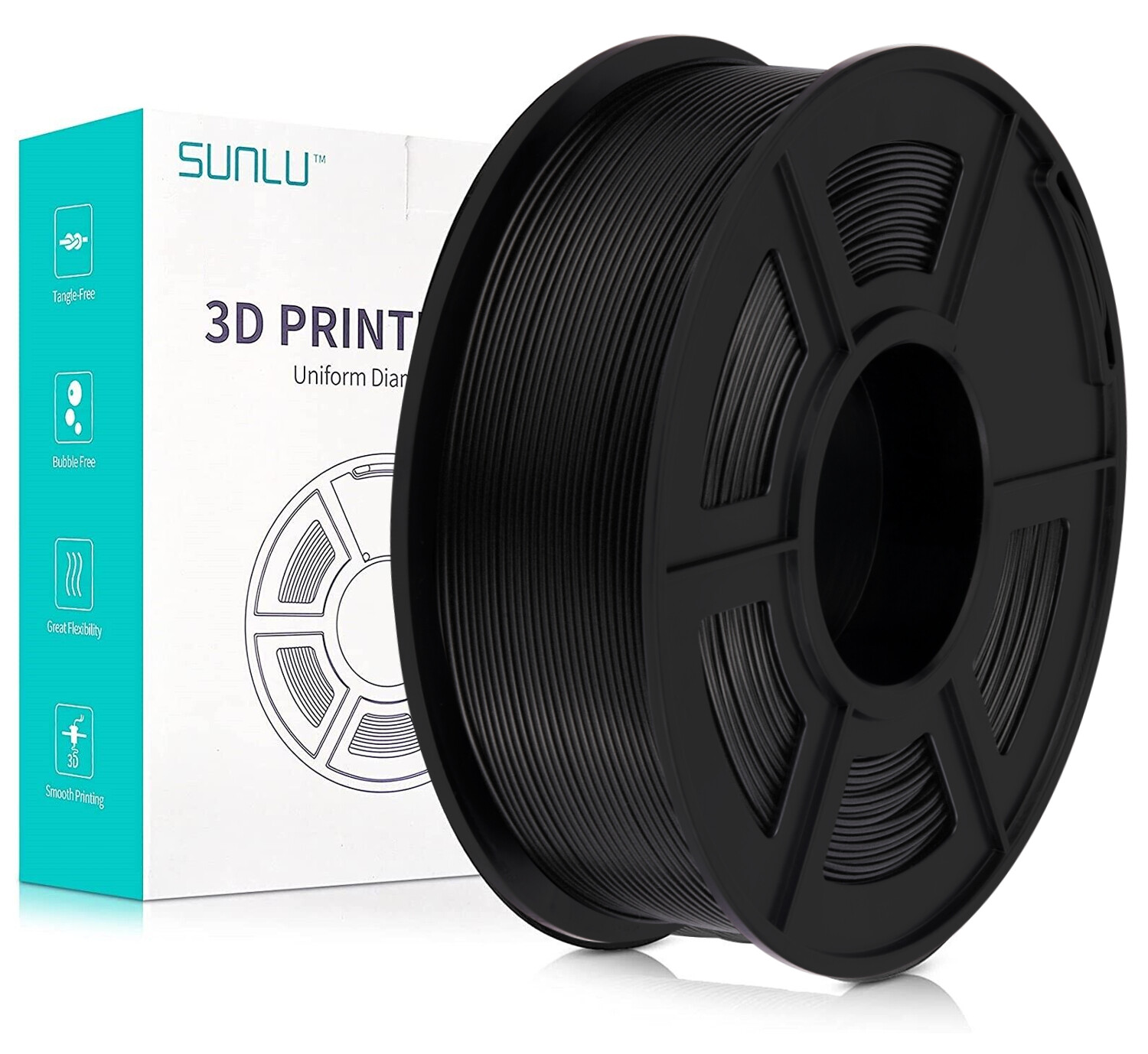 【BUY4 PAY FOR 3】SUNLU PLA/PLA PLUS/PETG/SILK/ABS/META/MATTE 1KG TPU500G Filament