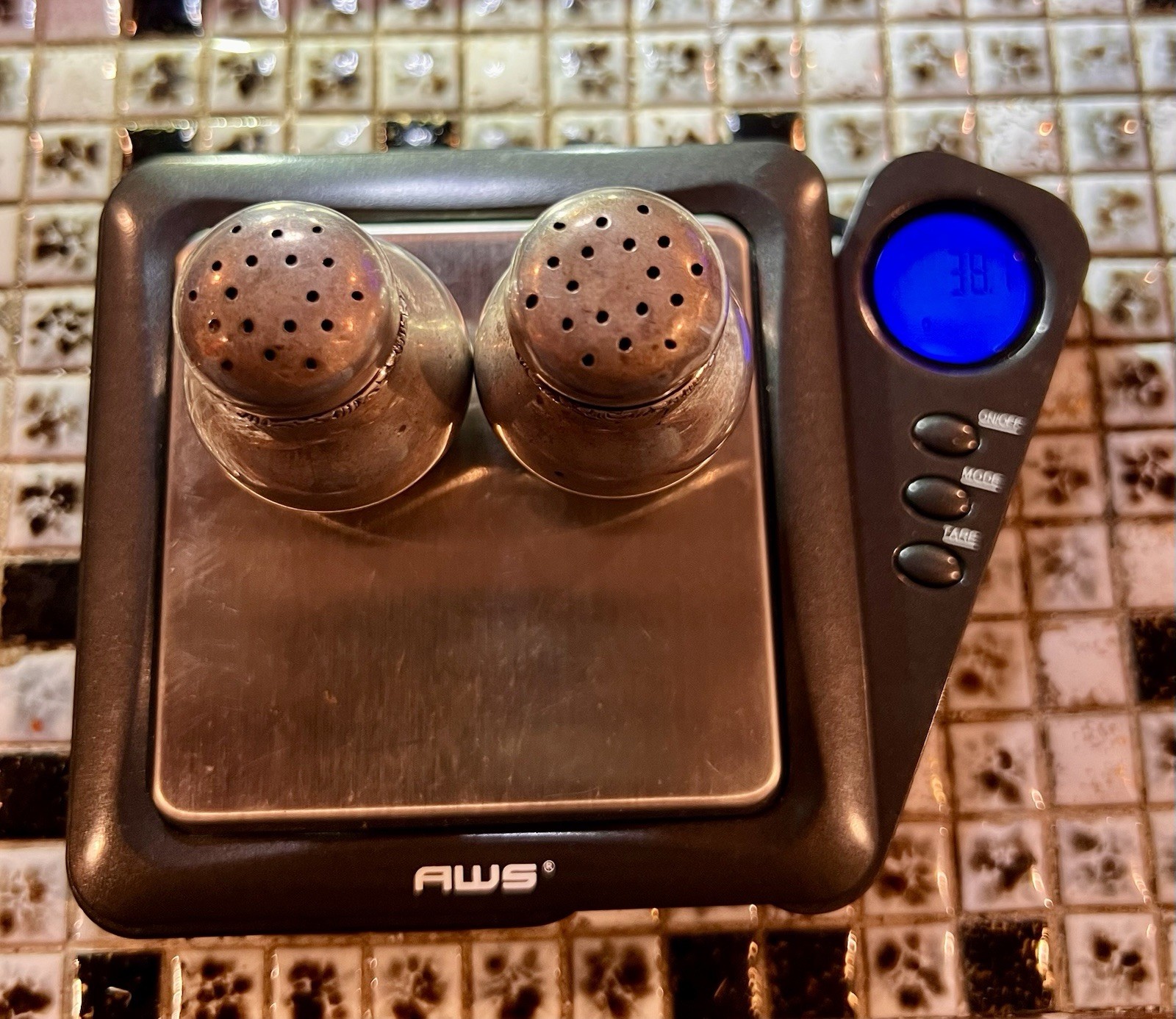 Vintage Lot of 2 Lunt Treasure 756 Sterling Silver Salt Pepper Shakers RLB 38.7G