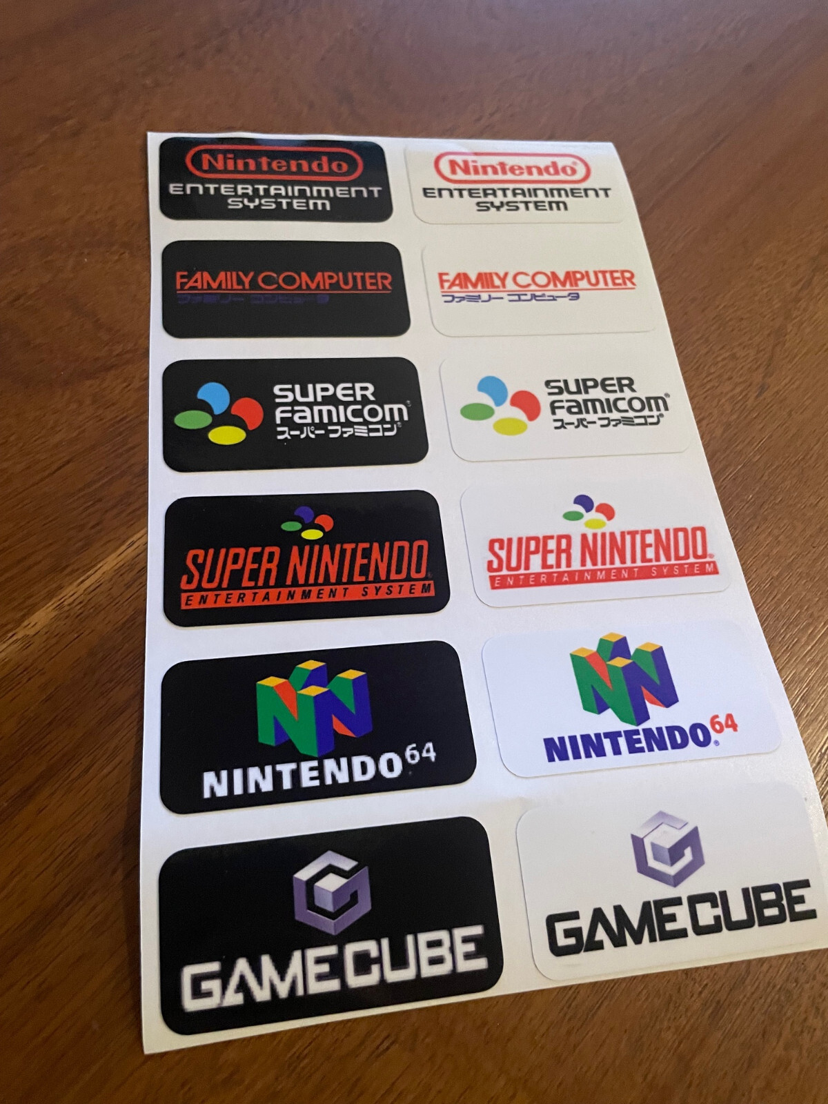 Video Game System/Console Labels for Storage & Organization - Custom Labels