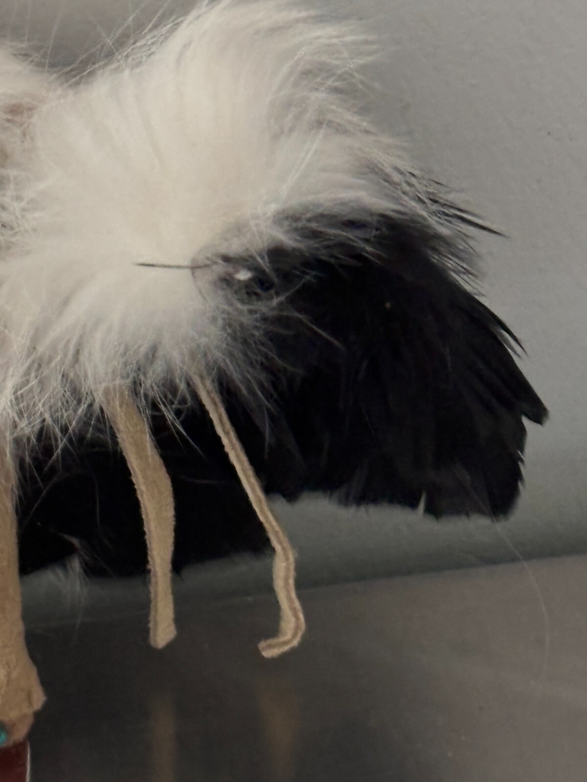 Kachina Signed Eagle Dancer Ornament Vntg Native American 4.5x6" FREE SHIPPING