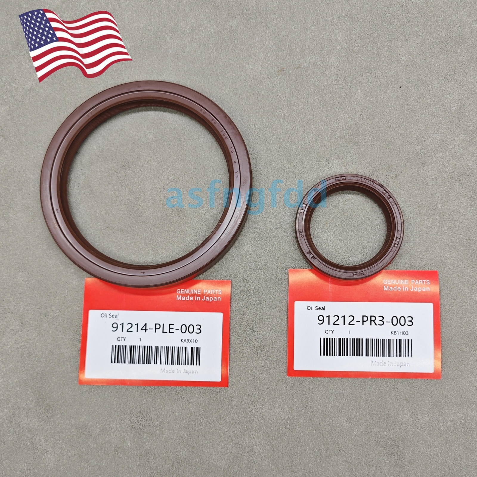 OEM Oil Pump Front & Rear Main Crank Seal Fits HONDA ACURA B-Series DOHC VTEC