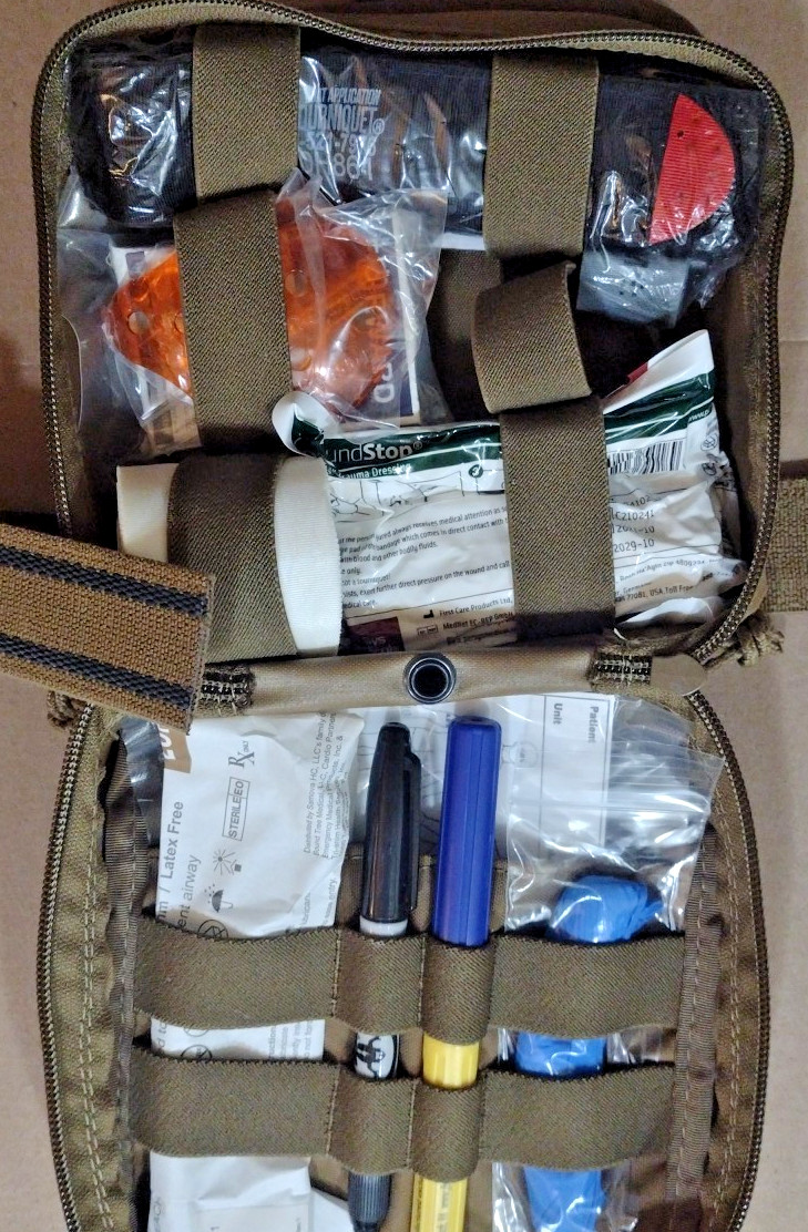 High Speed Gear USA IFAK JFAK TACTICAL MEDIC DROP LEG TRAUMA Kit NAR CAT G7 ++++