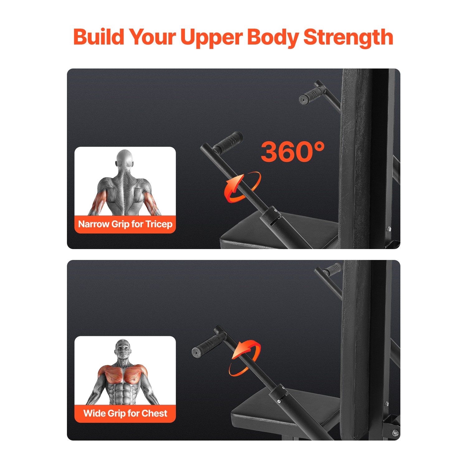 Seated Dip Machine Tricep Bicep Press Down Equipment Chest Training Cable