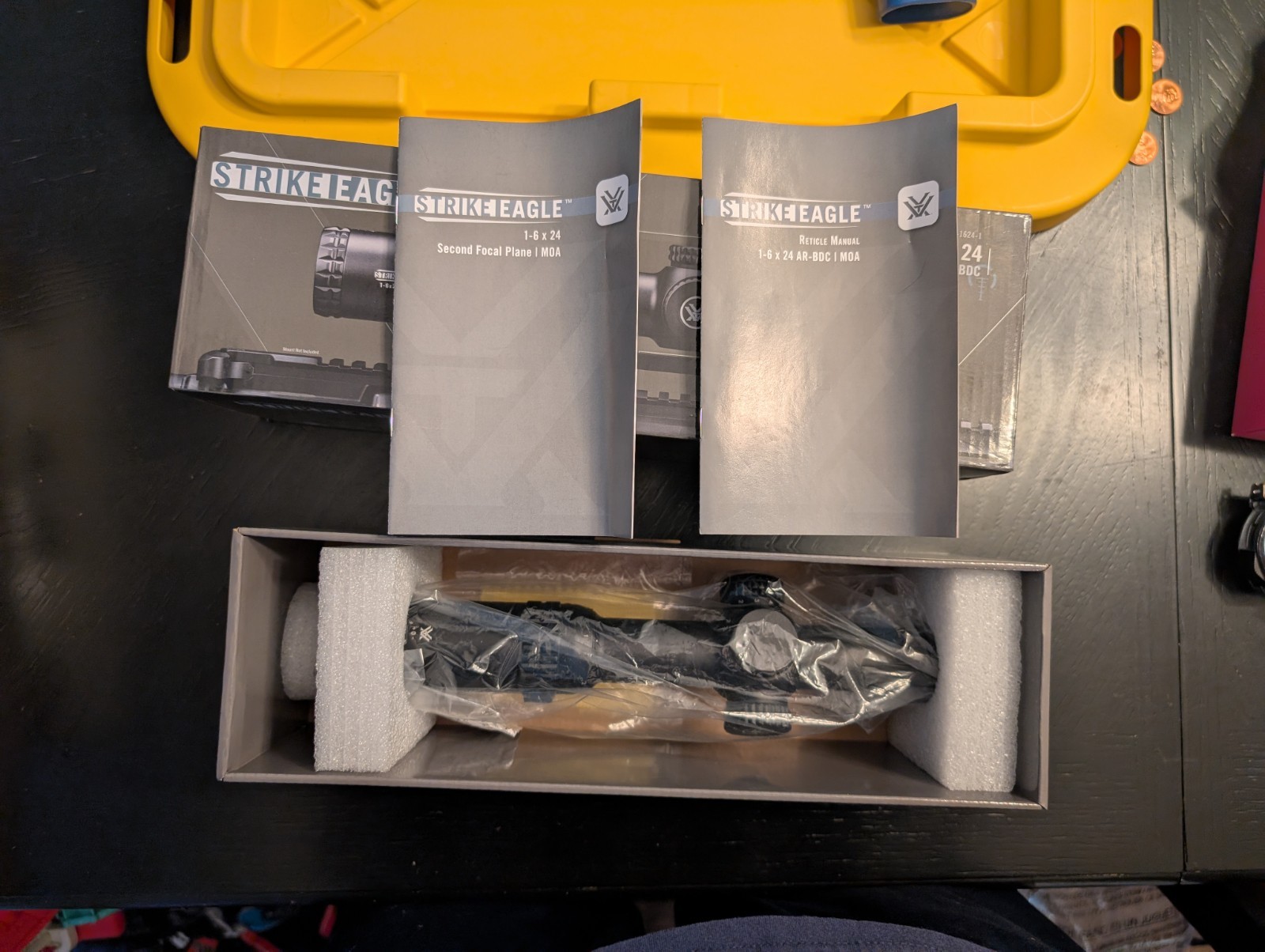 Vortex Strike Eagle Scope 1-6X24 AR-BDC Reticle Second Focal Plane. SE-1624-1
