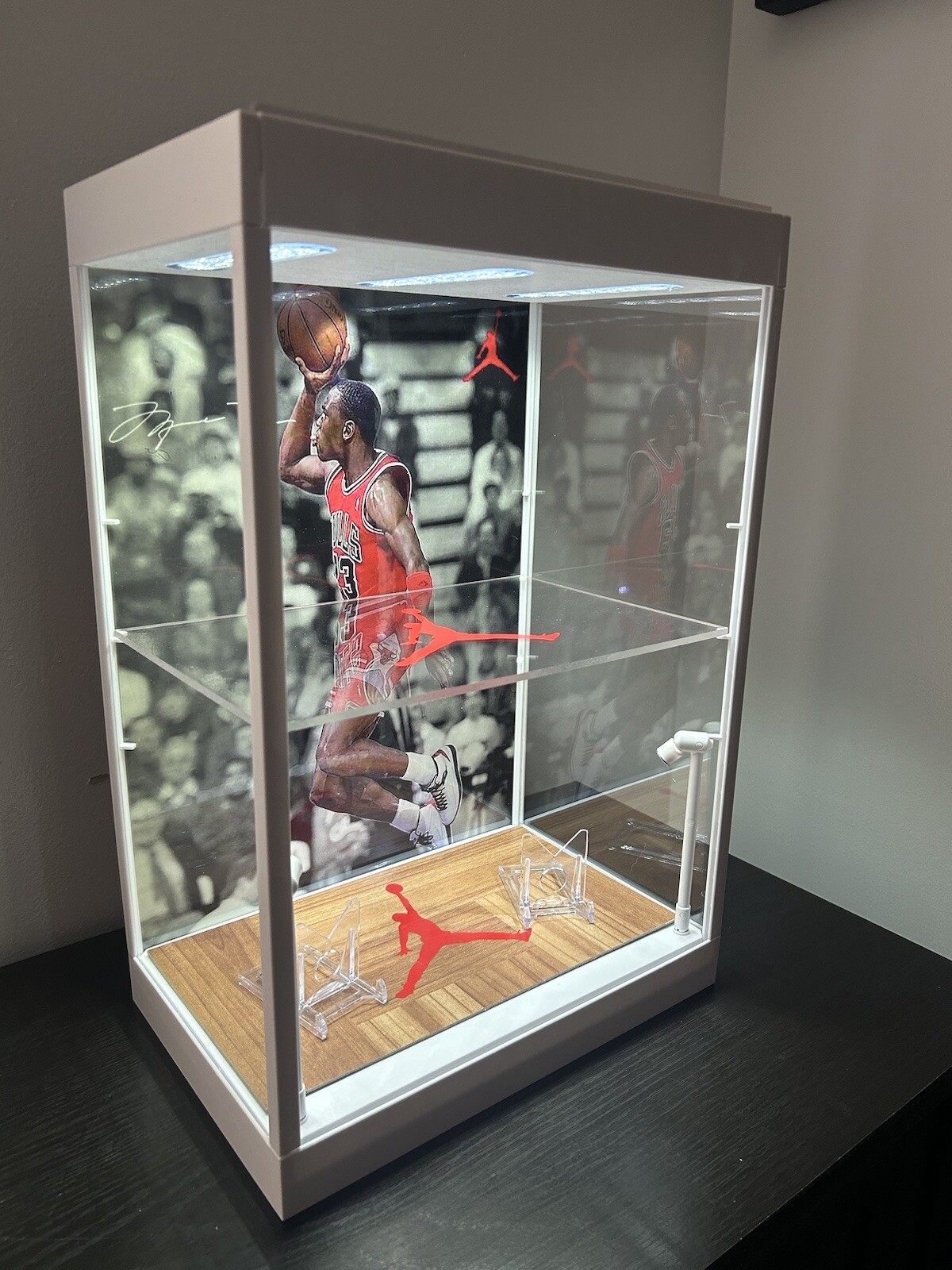 Michael Jordan custom LED sports card display case 🔥🏀 Goat