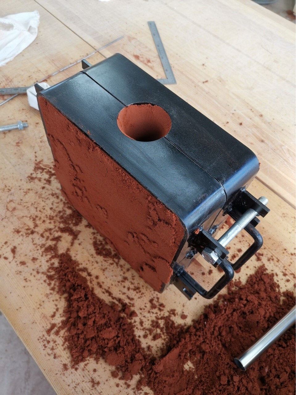 Sand Casting Flask Mold Frame 2 Pieces Large Size (10"X10''X5'') for Tool Making