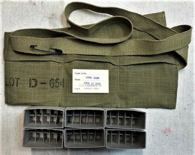 WORLD WAR ONE M1903 AND M1917 RIFLE REPLICA M1906 BANDOLEER REPACK KIT