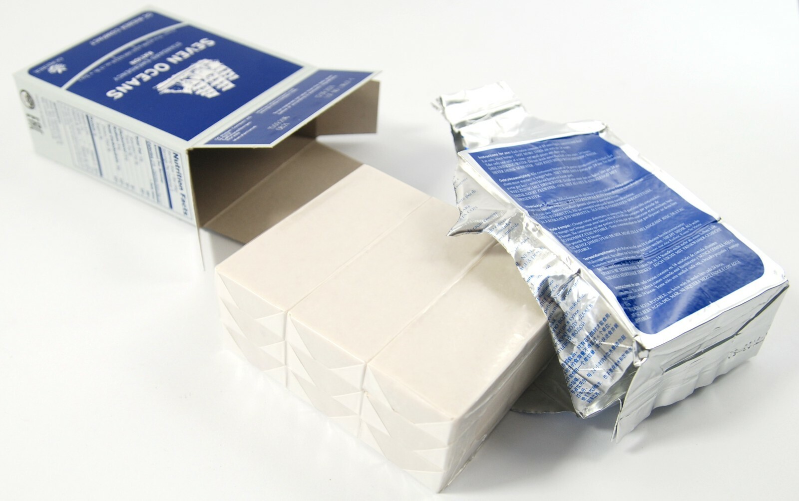 HALAL 3x BOX 500g EMERGENCY FOOD RATION MEAL SURVIVAL BISCUITS SEVEN OCEANS MRE