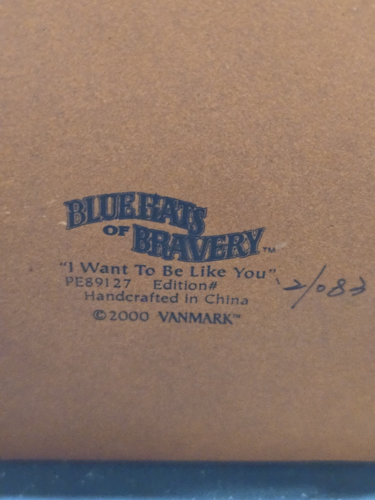 Blue Hats Of Bravery I Want To Be Like You Police Officer Figurine With Child