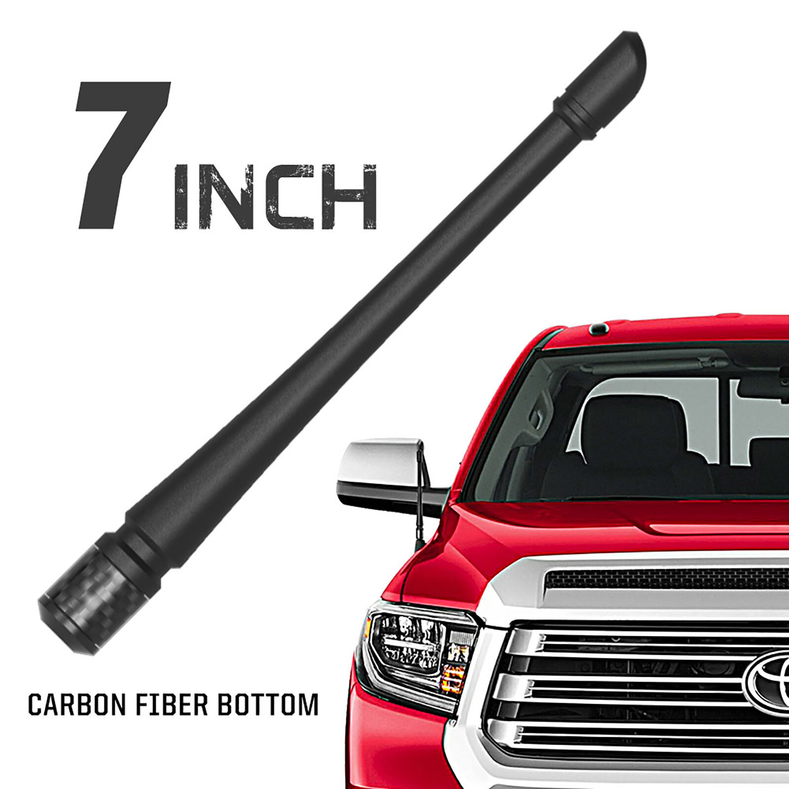 Rydonair 7" Antenna Replacement for 2000-2024 Toyota Tundra Tacoma FJ Cruiser