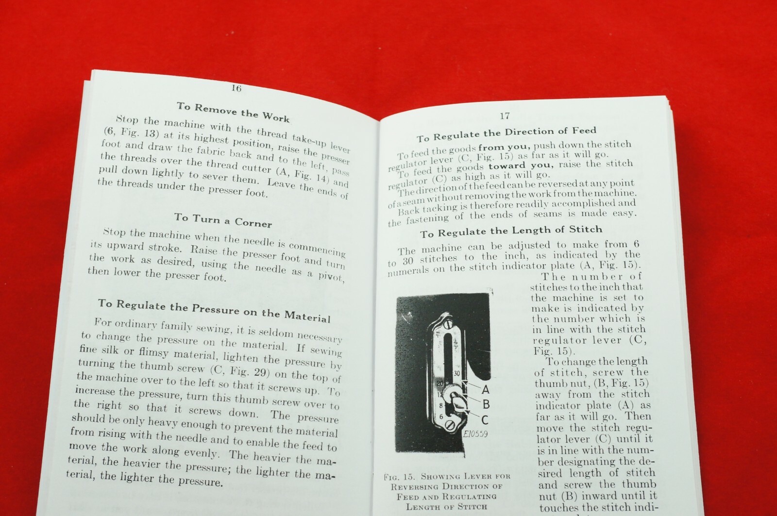 Singer Featherweight 221 221-1 Sewing Machine Owners Manual Feather Weight