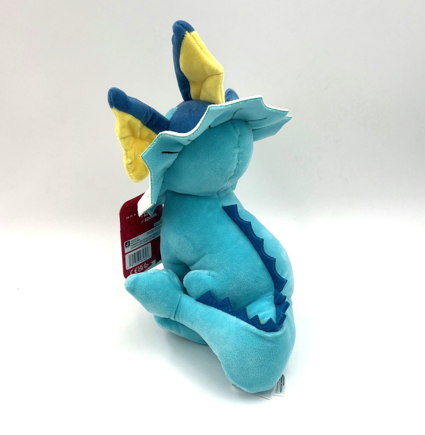 Jazwares Pokémon Soft Plush 8" Vaporeon New with Tag