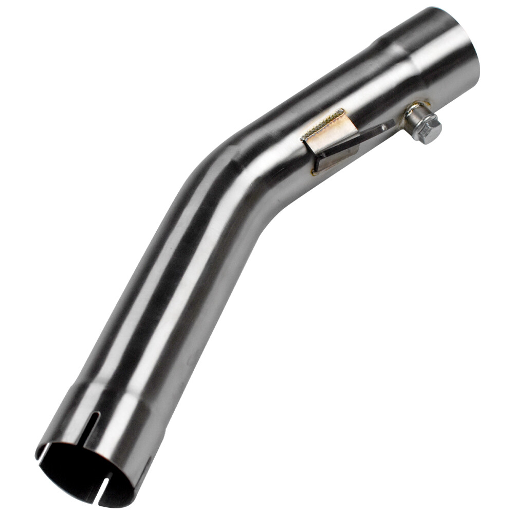 For Kawasaki Ninja ZX6R ZX636 2009-2022 Mid Exhaust Link Pipe Slip On Muffler