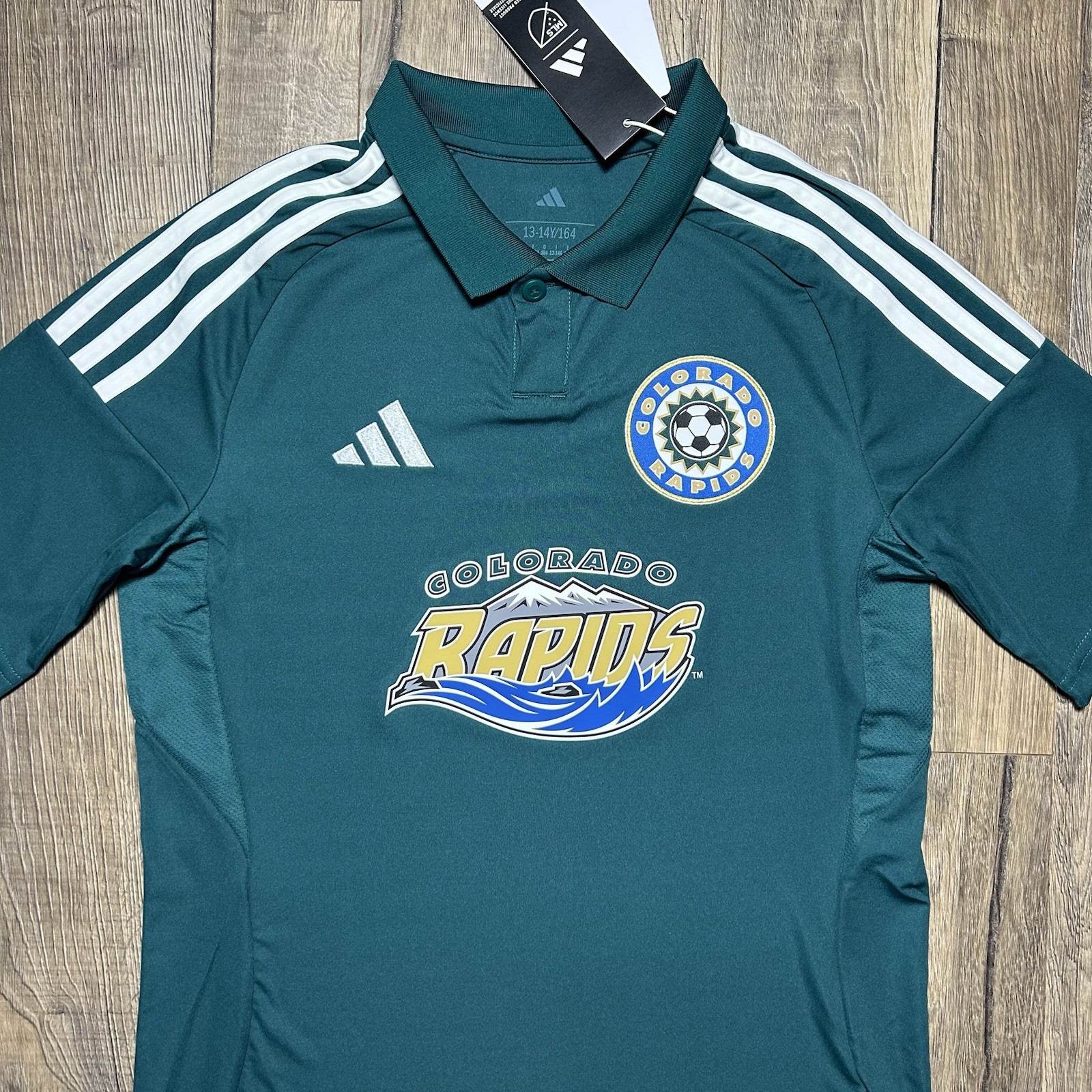 NWT Adidas Colorado Rapids 2025/26 Archive Third Soccer Jersey Youth Kids L $80
