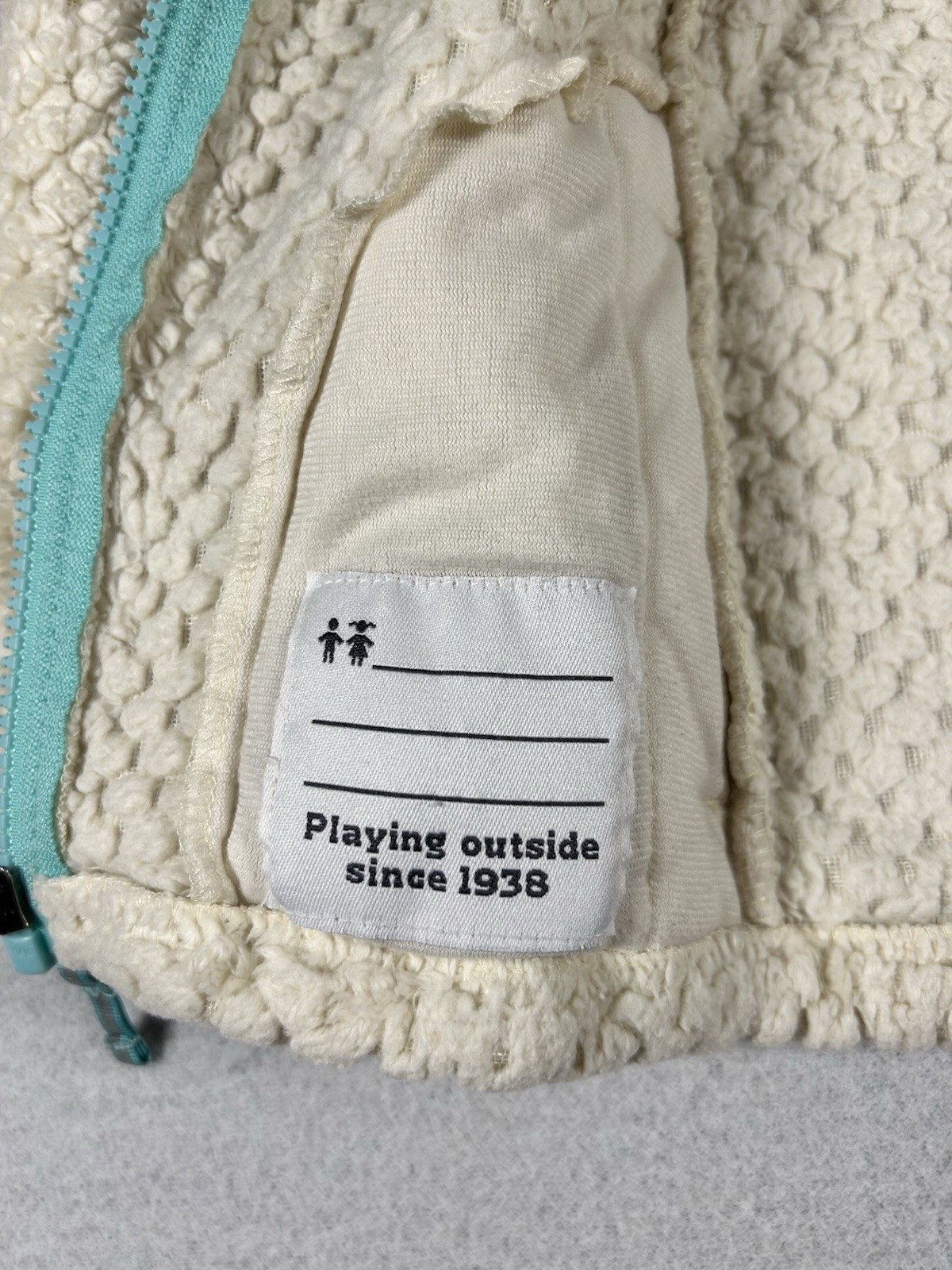 Columbia Toddler Girls Fireside Sherpa Fuzzy Soft Fleece Jacket Size XXS (4-5)