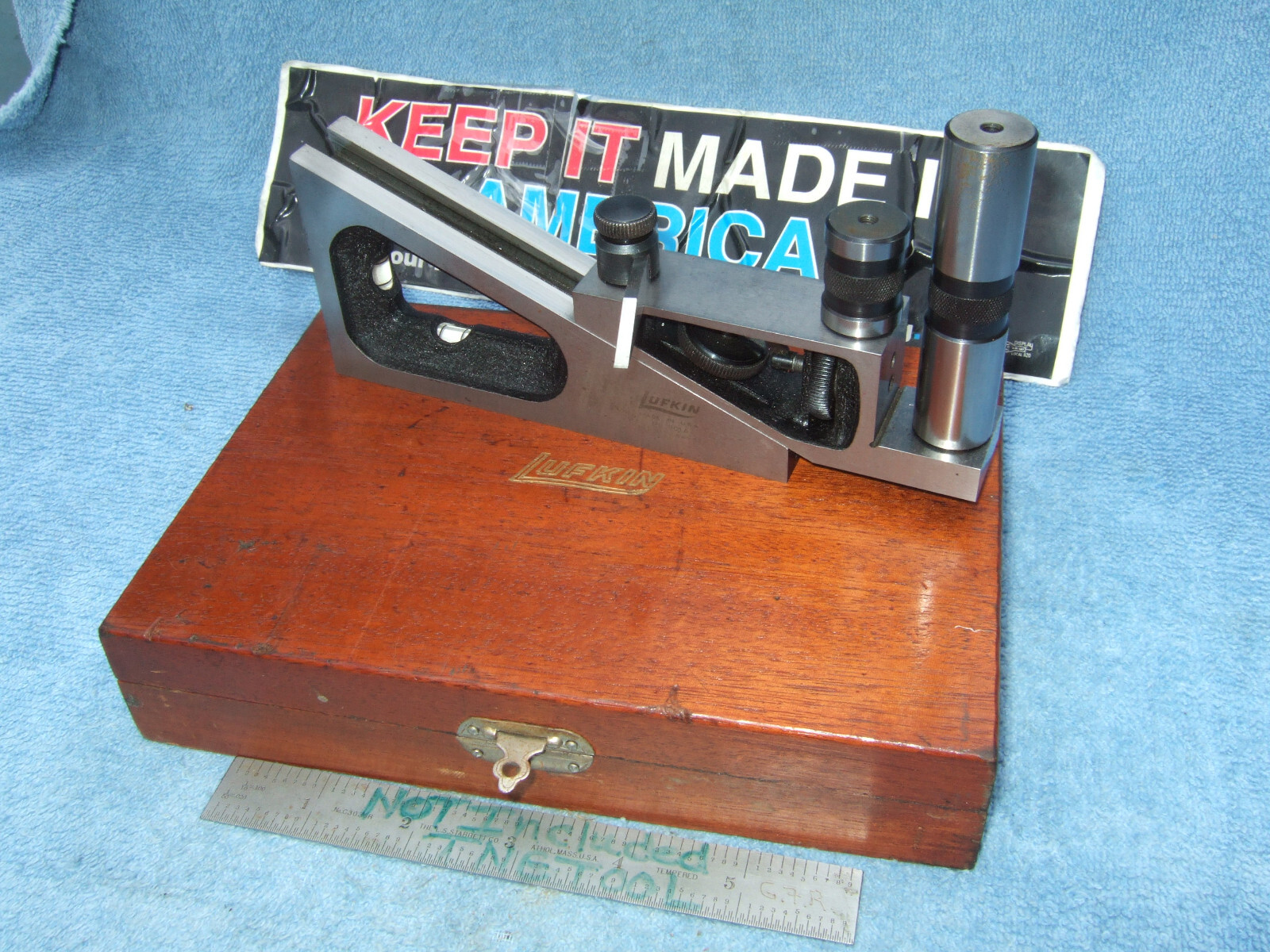 PLANER GAGE VINTAGE No.901 A LUFKIN MACHINIST TOOLMAKER INSPECT GRIND LAYOUT Z