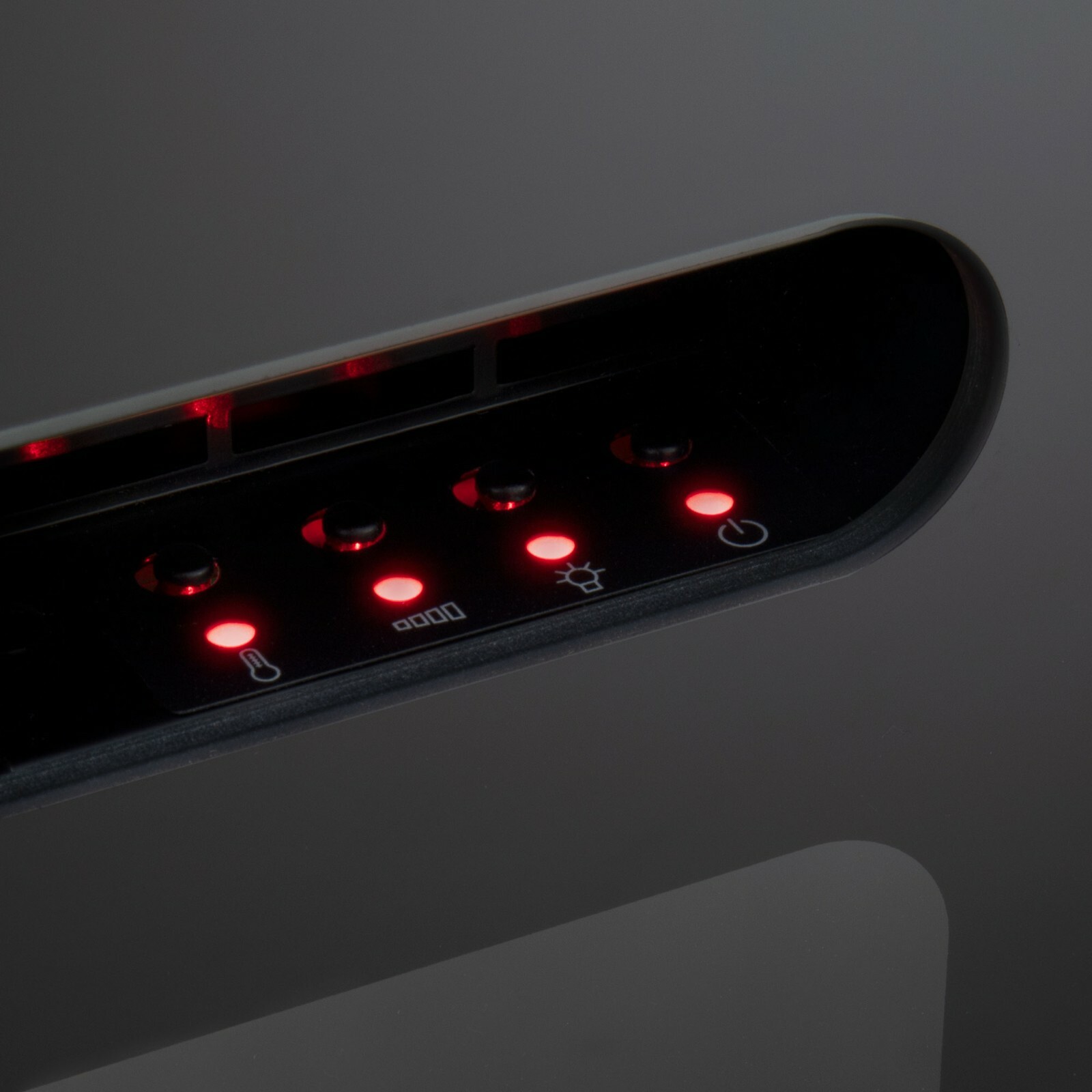 RV 18" Recessed Electric Fireplace Heater for Motor Home Camper Trailer Heating