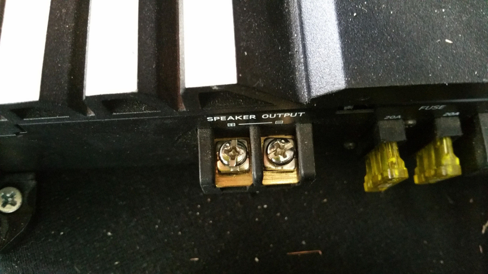 10pcs 4mm Amplifier Terminal Screws Square Washer POWER GROUND SPEAKER Amp Screw