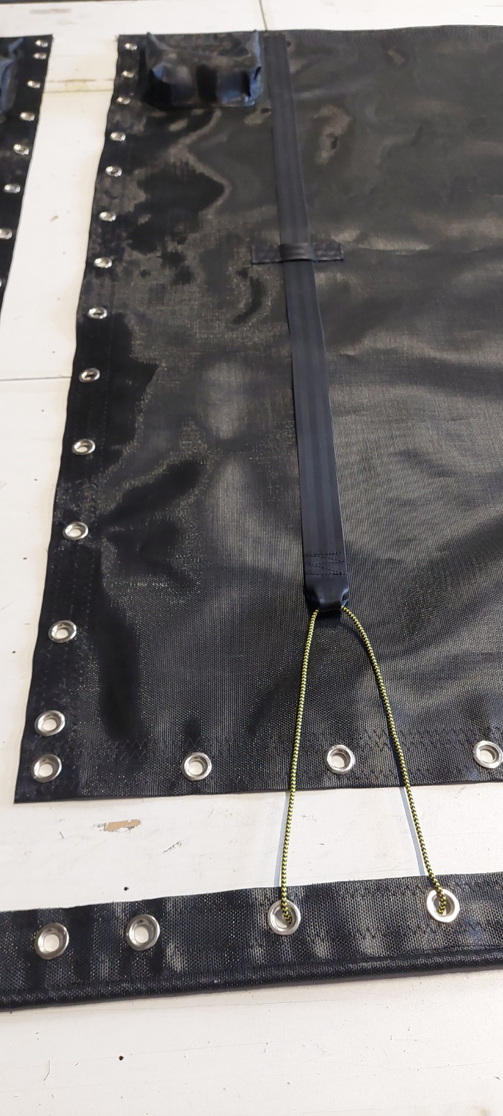 Hobie 16 Trampoline - Heavy Duty PP Mesh - Stimpson Grommets - Marine Grade New