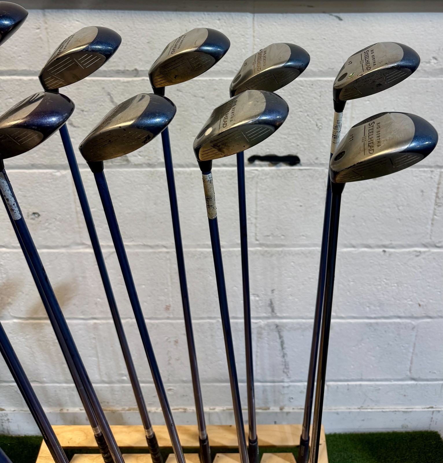 Wholesale Lot of 30 Golf Clubs - Callaway Steelhead III Woods - Ladies Flex