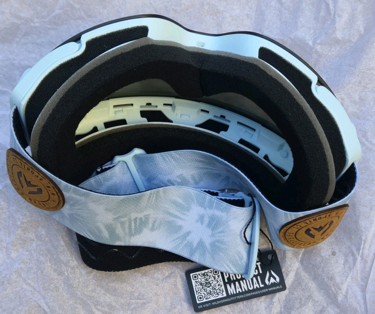 Wildhorn ROCA SNOW GOGGLE/ SKI AND SNOWBOARD GOGGLES. ROCA-FROST-SILVER-W.