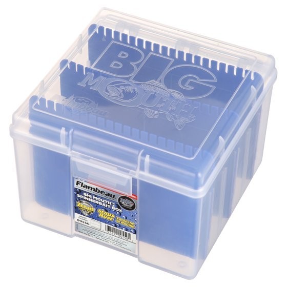Outdoors, 550 Large Big Mouth Spinnerbait Box, Utility Box, 1 Piece, Plastic