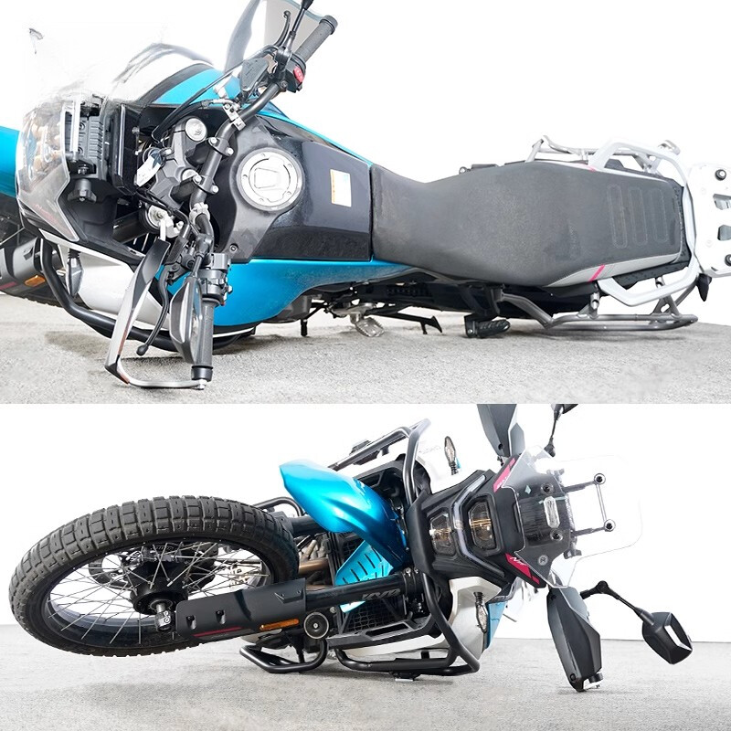 WOLFLINE Crash Bar For CF-Moto 450MT 2024 2025 Engine Guard Frame Protector Cage