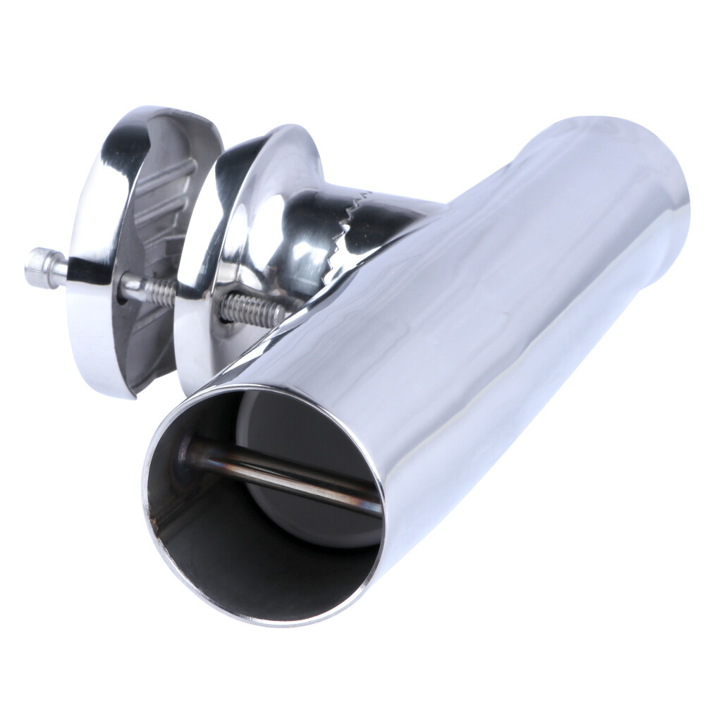 4X Marine Fishing Rod Holder 316 Stainless Steel Clamp on 1-1/4" -2" Rod Holder