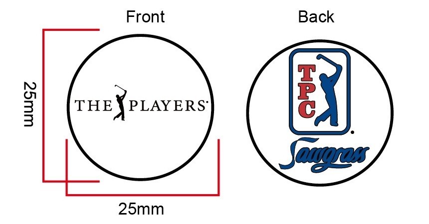 The Players Championship Magnetic Coin and 2 Sided BM TPC Sawgrass /Booking