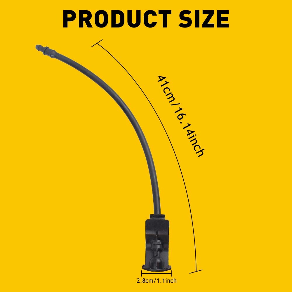 2 PCS For Ford Explorer 2011-2018 Windshield Wiper Washer Nozzle Sprayer Jets