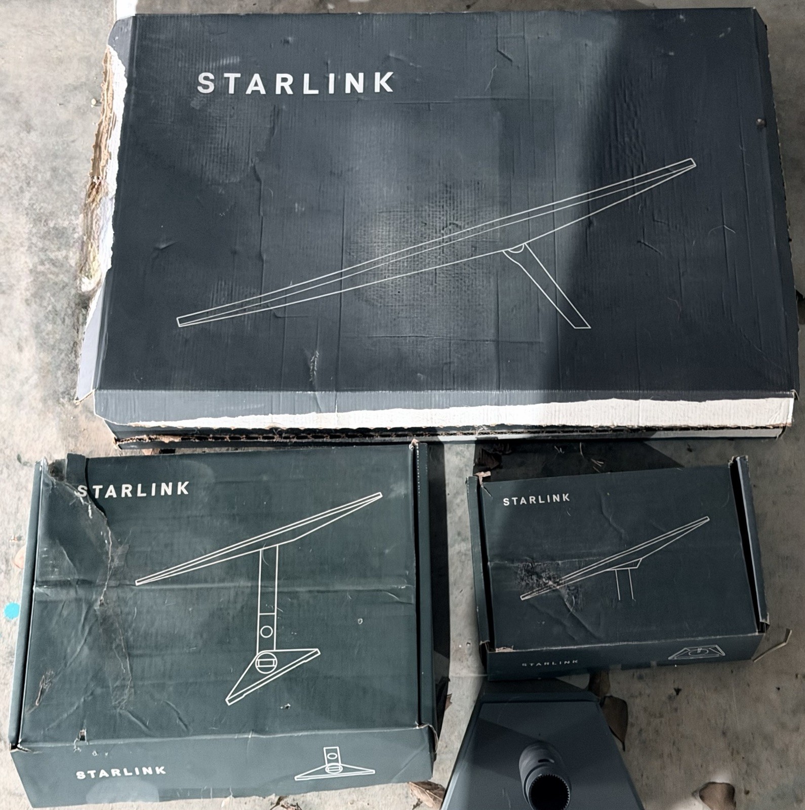 Starlink Standard Kit Satellite Dish Router Pivot Mount SL-1111974-41726-69