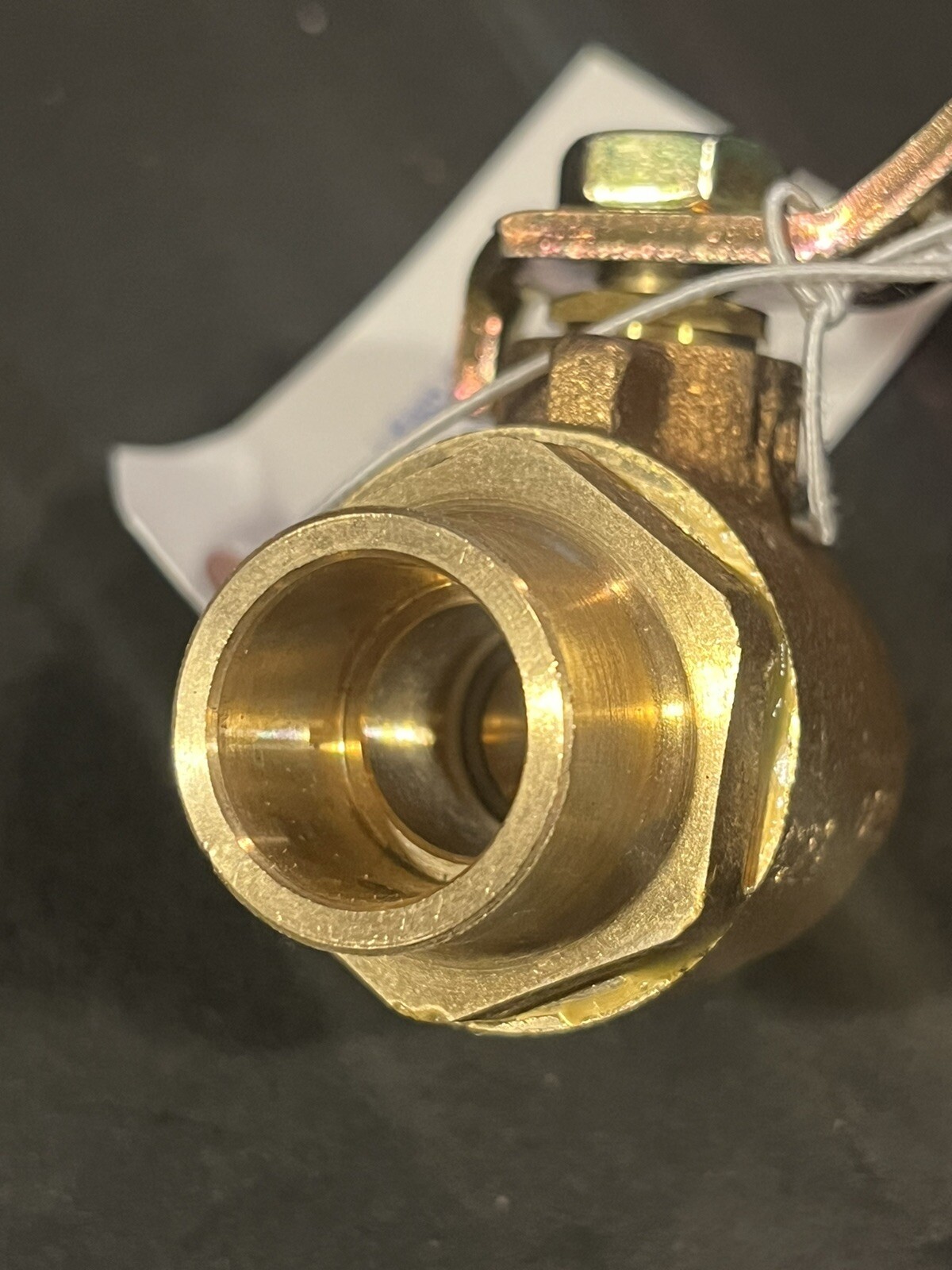 Box 10) 1/2" Full-Port Lead Free Bronze Ball Valves 600 WOG, Solder, MADE IN USA