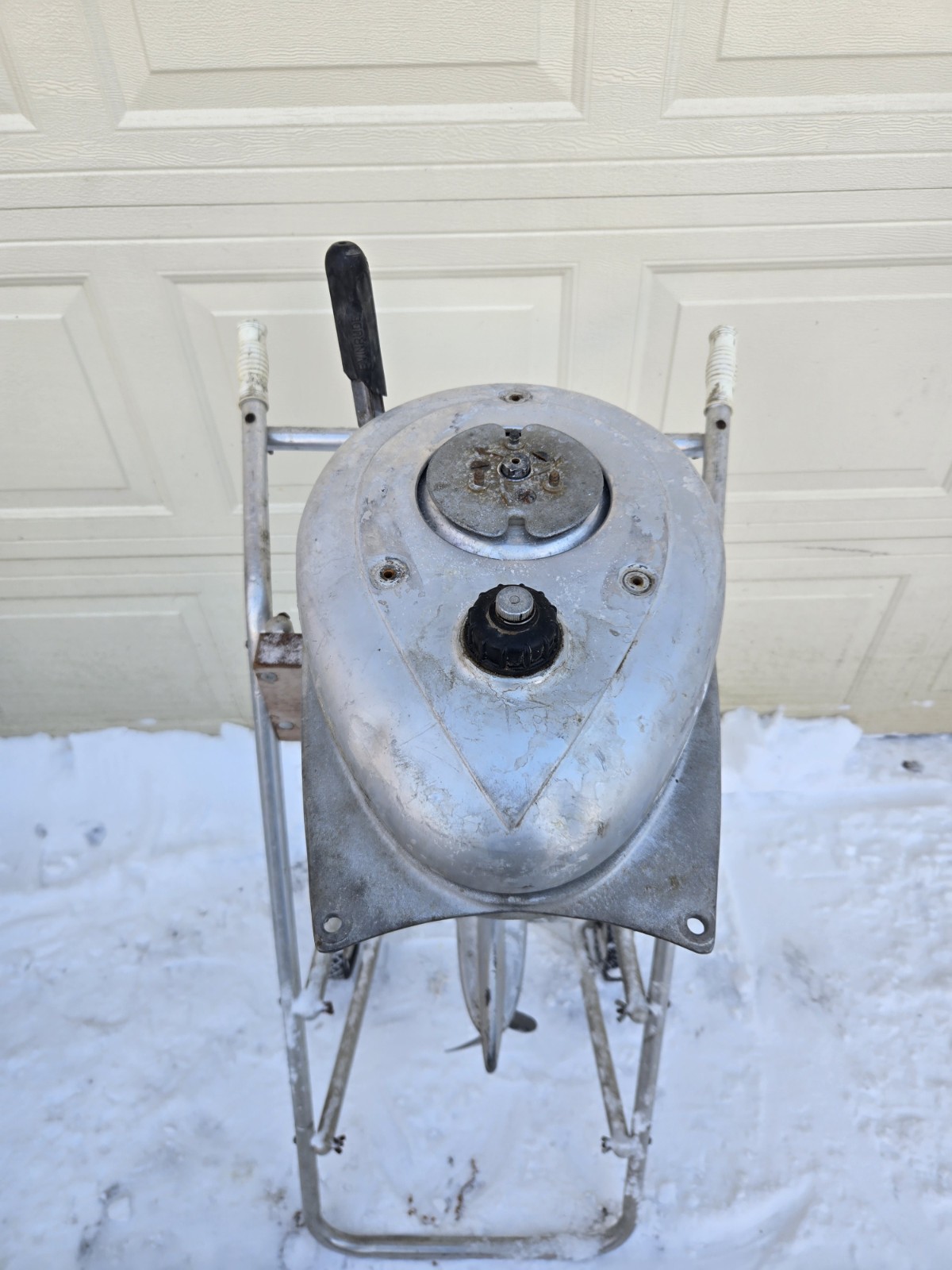 Antique 1941 Evinrude 4371 Sportwin 3.3hp Outboard Boat Motor Turns Over & Spark