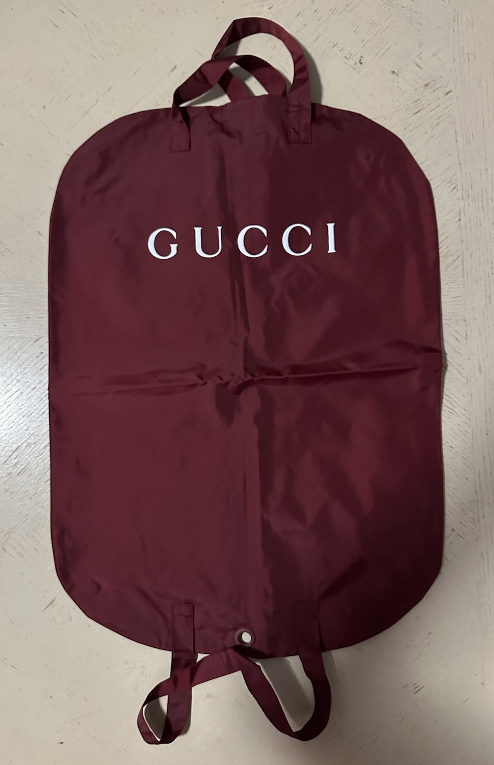 Brand New Gucci Garment Pants Small Any Clothing Unisex Burgundy Bag