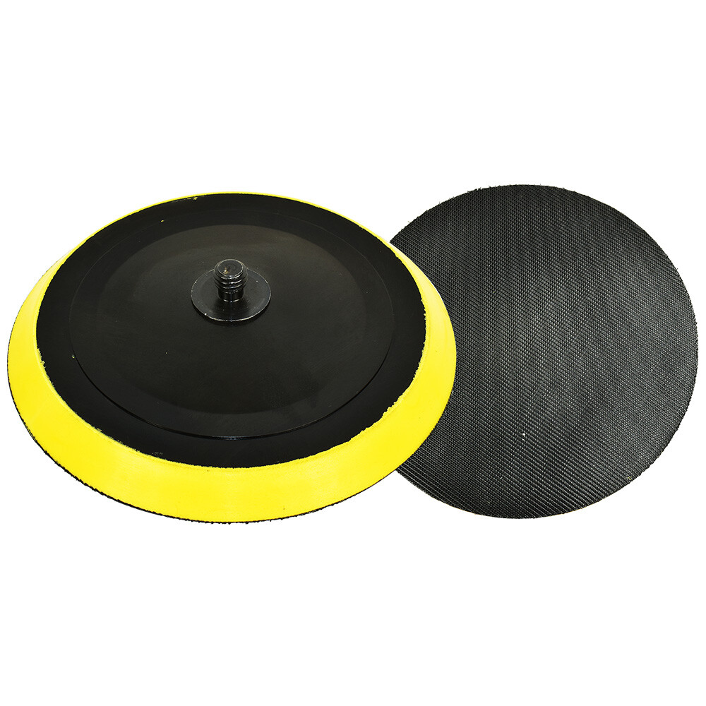 Aftermarket 6 Inch Dia Hook & Loop Sanding / Backer Pad with 7/16 Inch -14 Mount