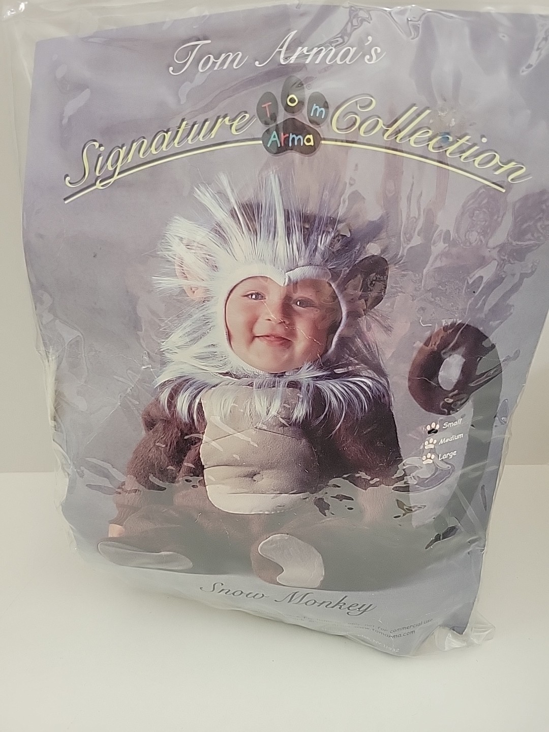 Tom Arma SNOW MONKEY Costume Signature Collection Lee Middleton Halloween 6-12m