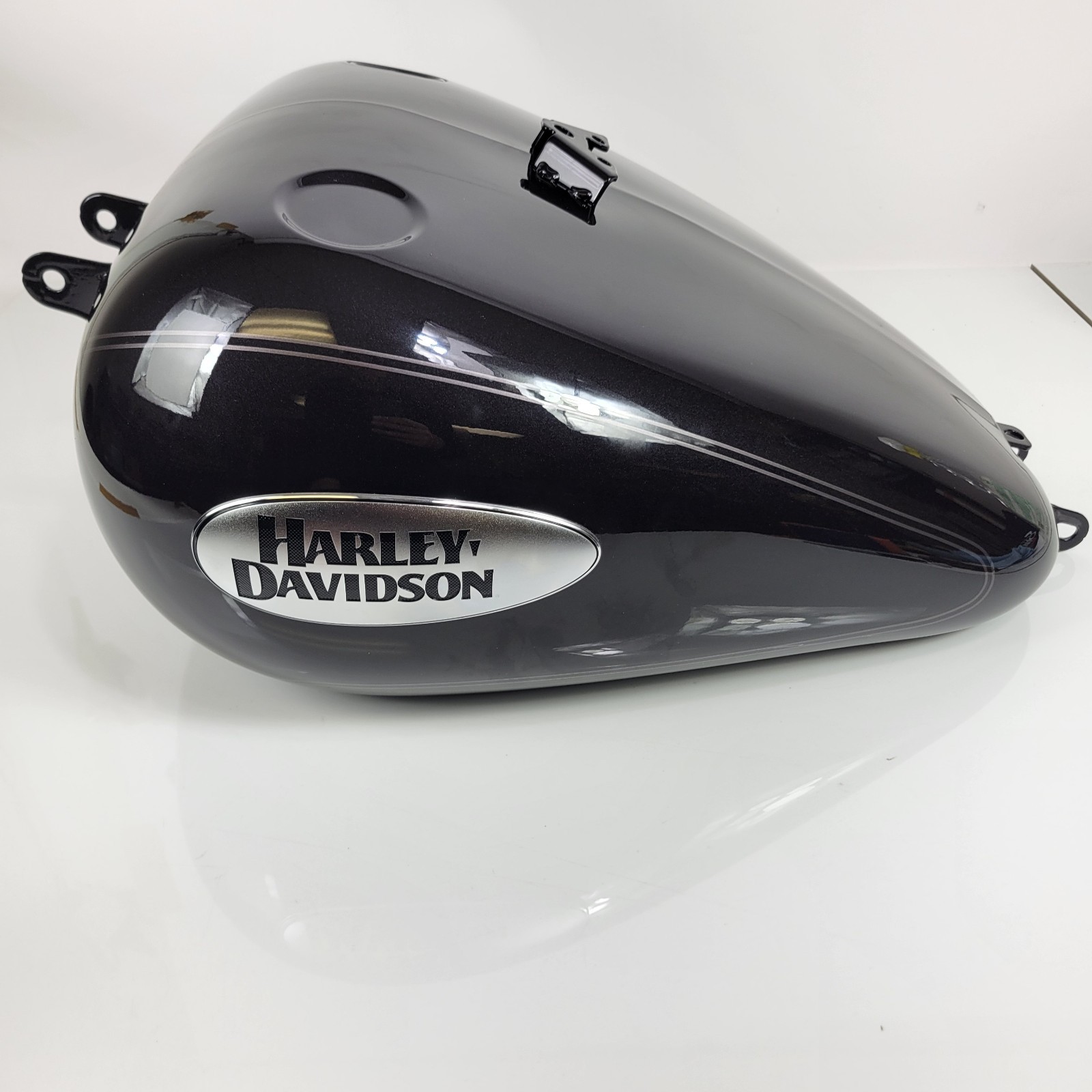 2021 Harley-Davidson Softail Heritage Classic FLHCS Black Jack Metallic Gas Tank