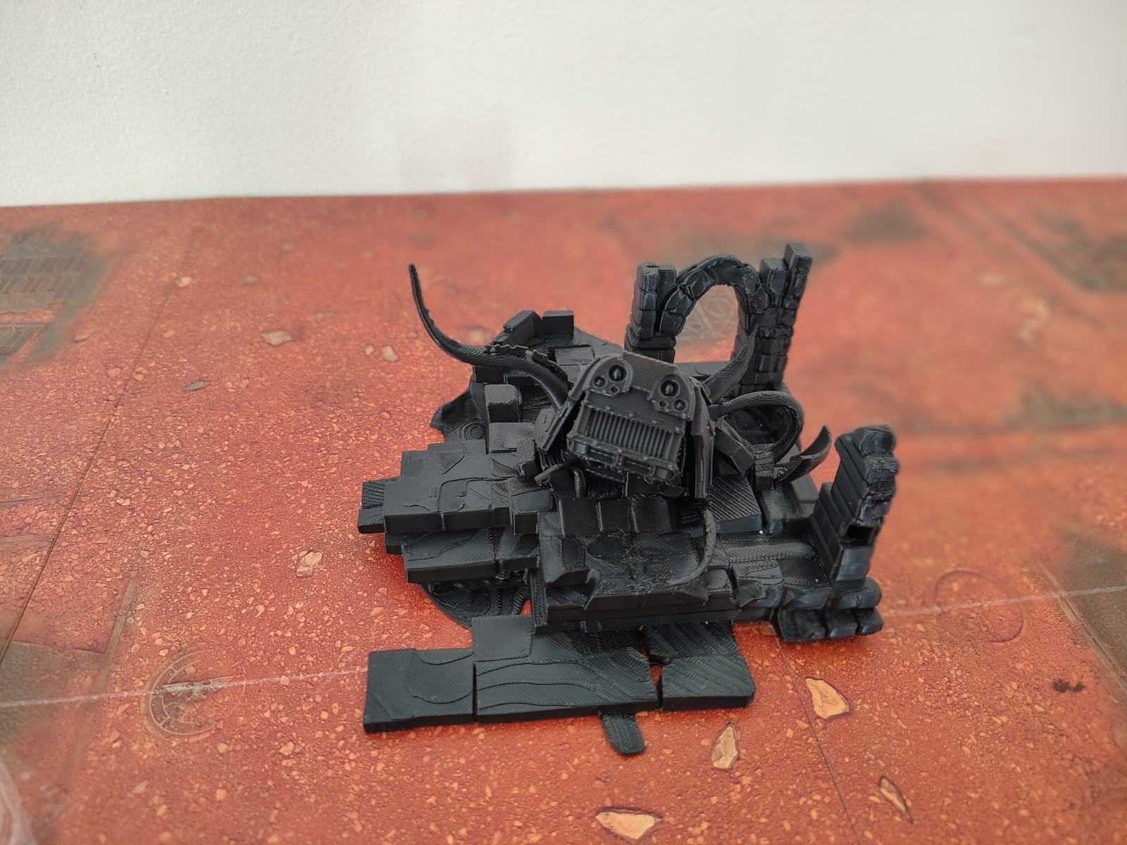 Warhound Titan Wreck Perfect Warhammer Terrain Ruin Objective Marker Set / Lot