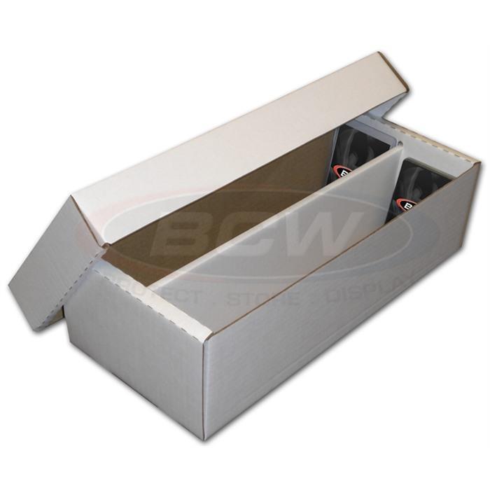 BCW Super Shoe Storage Box (3000 CT) Holds over 600 Top Loads Sports Cards MTG