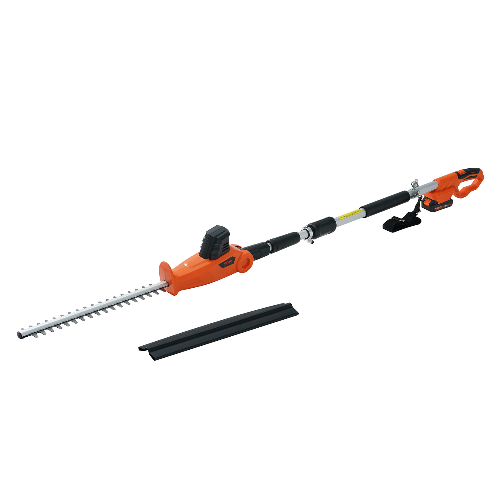 VEVOR 20V Cordless Hedge Trimmer Telescoping Pole Hedge Trimmer 18 inch Blade