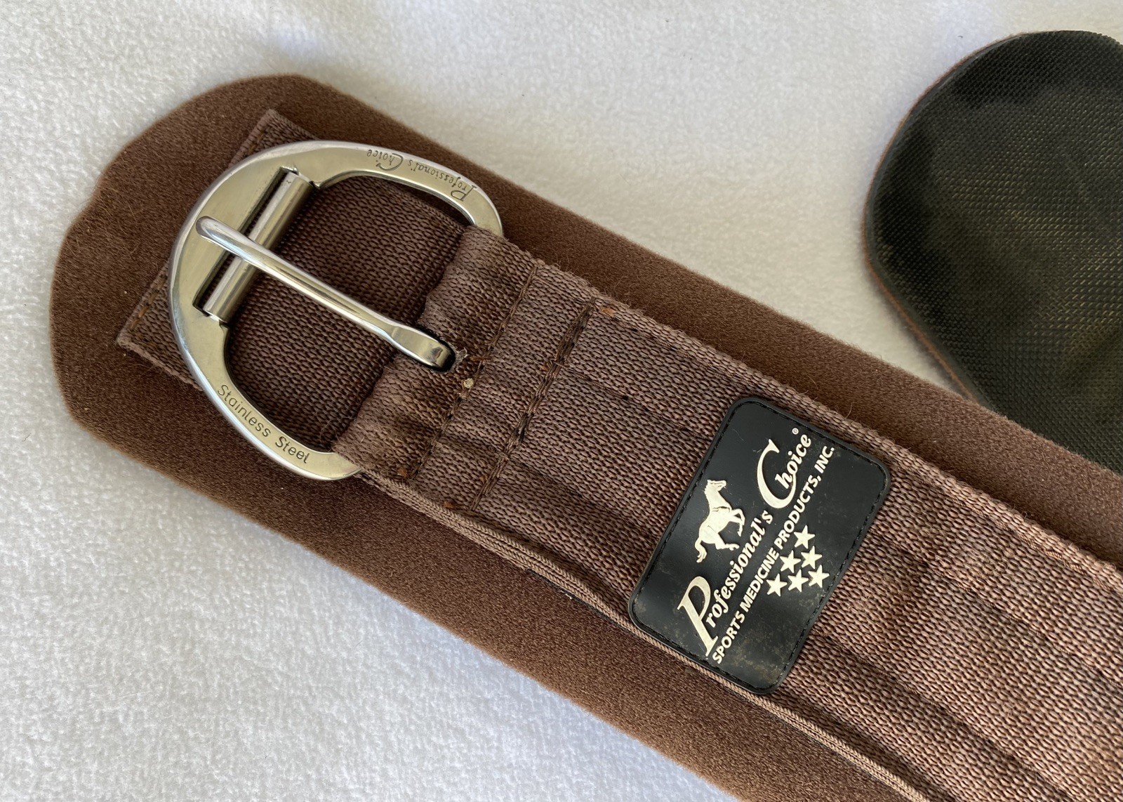 32" BROWN Professional's Choice SMx Neoprene CINCH~ROLLER Buckle~LIGHTLY USED