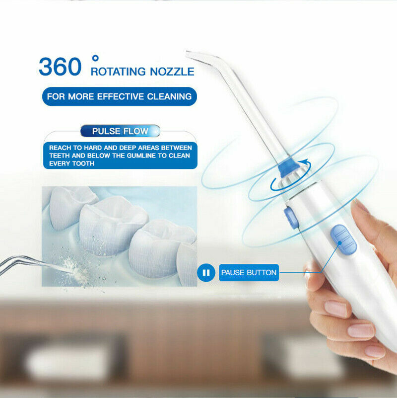 800ML Electric Water Jet Picks Dental Flosser Oral Irrigator Teeth Cleaning