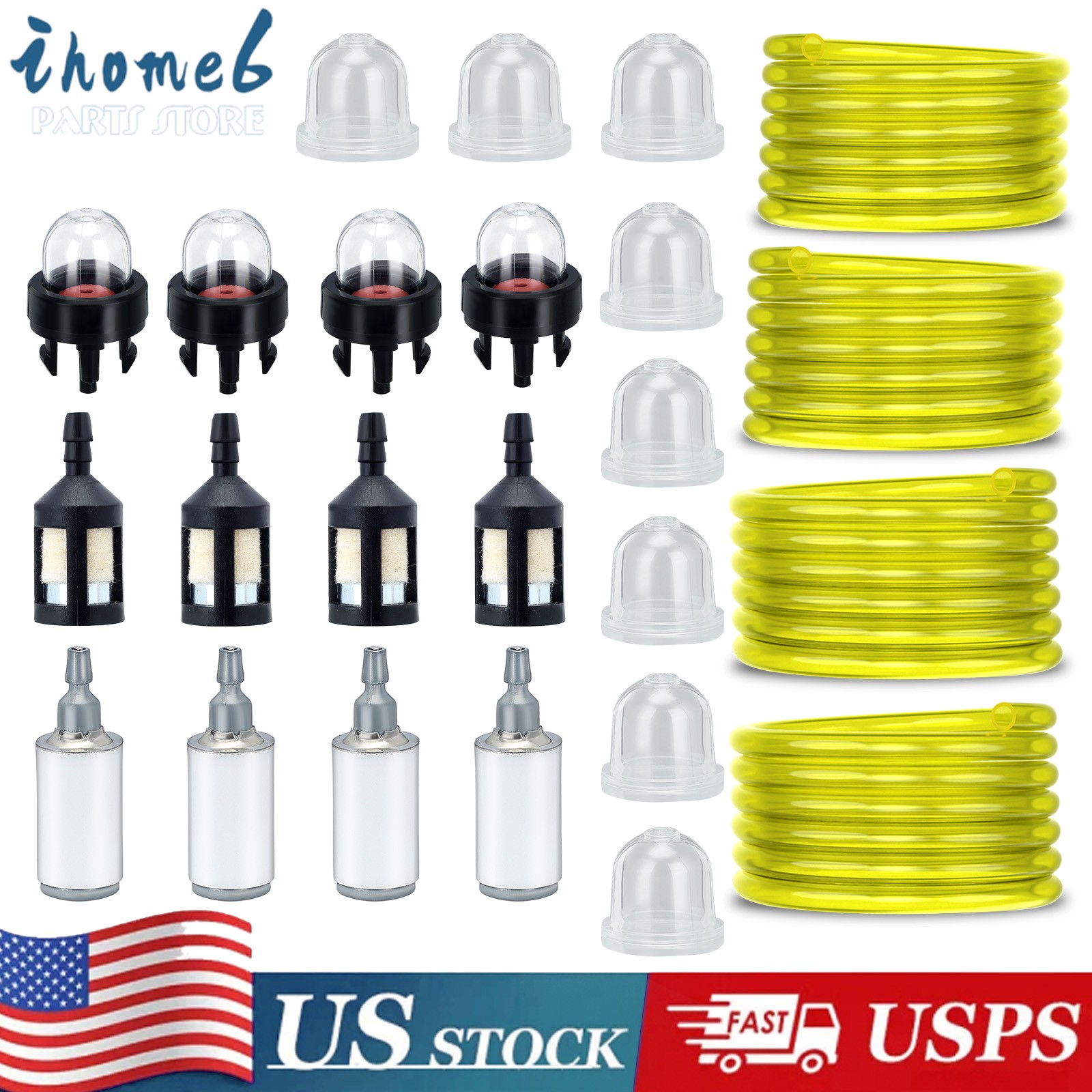 188-512 Primer Bulb For Husqvarna Poulan Ryobi Stihl chainsaws bomba de cebado